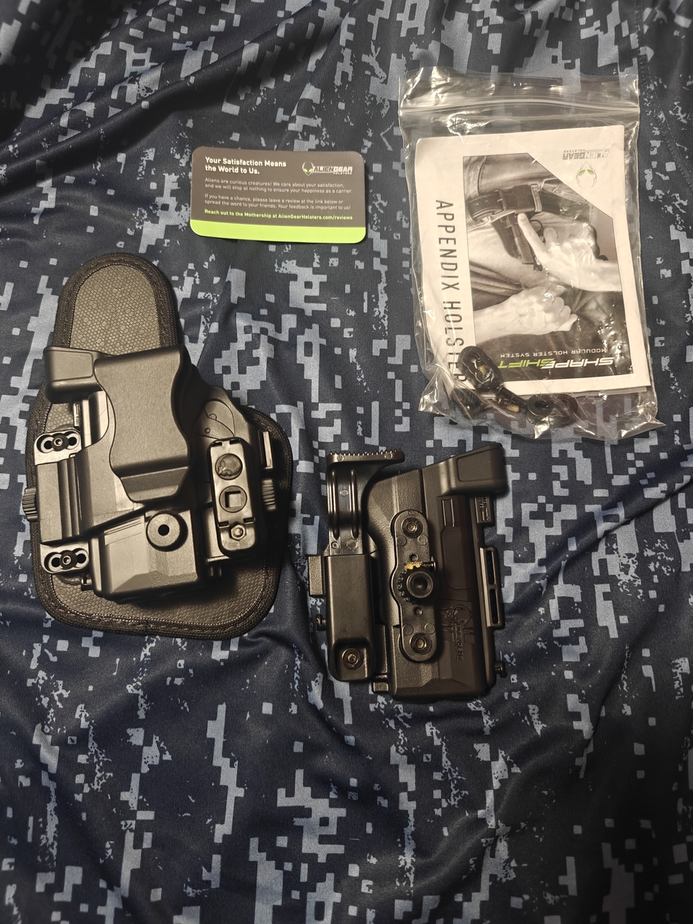 NEW-Alien Gear ShapeShift IWB Appendix Holster Springfield hellcat left hand